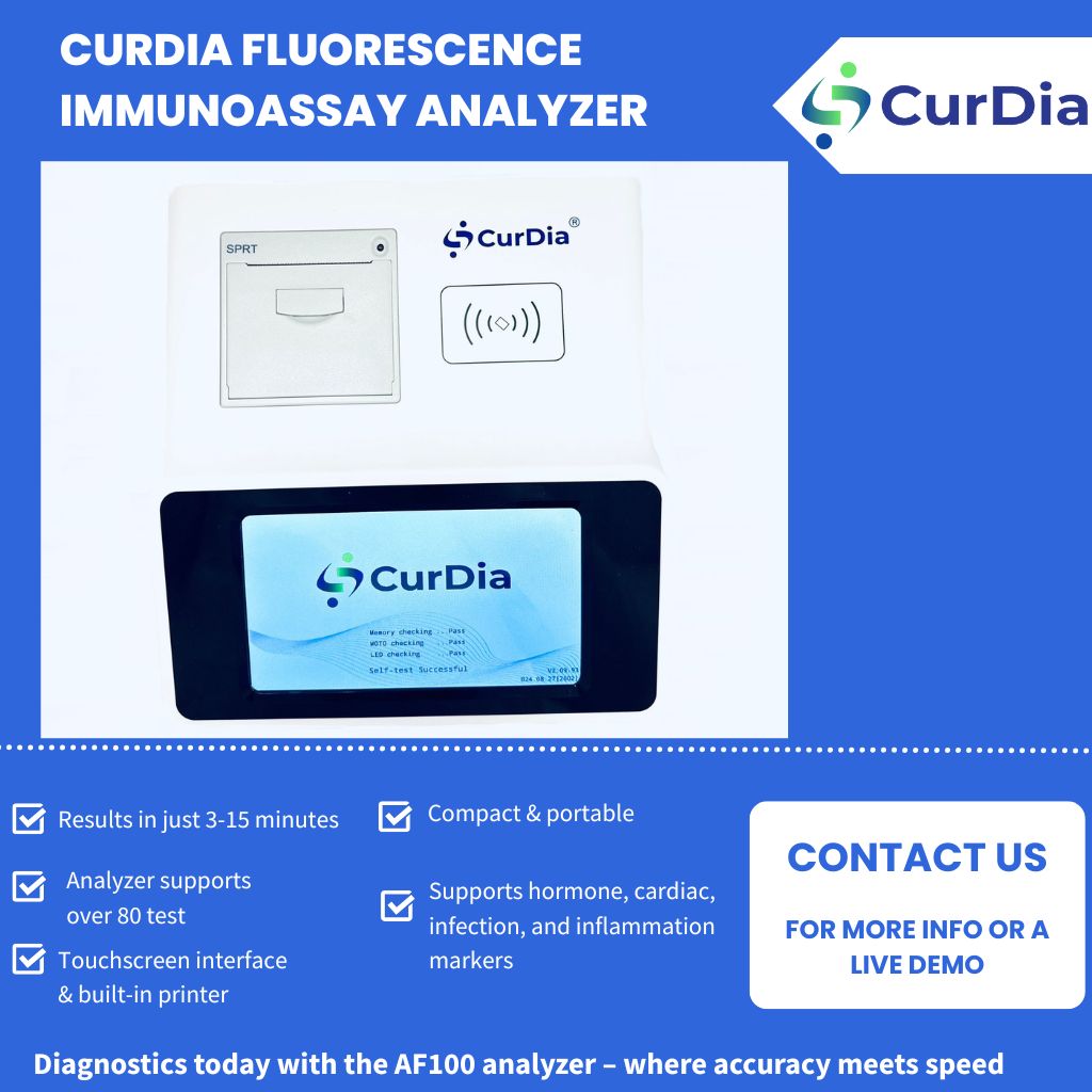 Curdia Fluorescence Immunoassay Analyzer